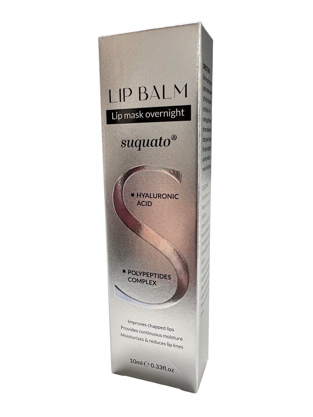 Suquato Sealed Overnight Lip Mask Peptide Hyaluronic Acid NIB